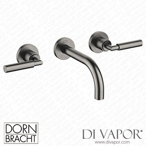 Dornbracht Tara Wall-Mounted Basin Mixer without Pop-Up Waste - Brushed Dark Platinum 36 707 882-99 Spare Parts