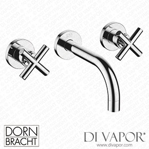 Dornbracht Wall Mounted Three Hole Tap Mixer without Drain 36707892 000010 Spare Parts