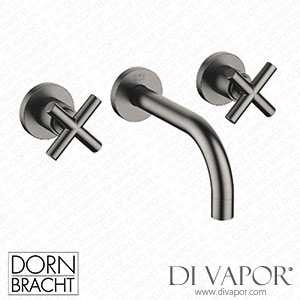 Dornbracht Tara Wall-Mounted Basin Mixer without Pop-Up Waste - Brushed Dark Platinum 36 707 892-99 Spare Parts