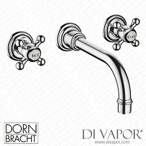 Dornbracht Wall Mounted Three Hole Tap Mixer without Drain 36712361 000010 Spare Parts