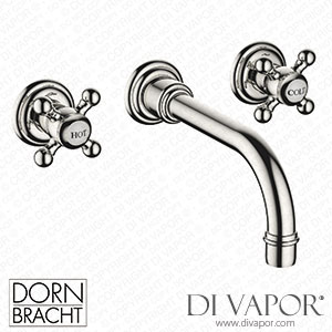 Dornbracht Madison Wall-Mounted Basin Mixer without Pop-Up Waste - Platinum 36 712 361-08 Spare Parts
