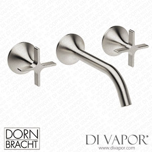 Dornbracht Vaia Wall-Mounted Basin Mixer without Pop-Up Waste - Brushed Platinum 36 712 809-06 Spare Parts