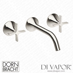 Dornbracht Vaia Wall-Mounted Basin Mixer without Pop-Up Waste - Platinum 36 712 809-08 Spare Parts