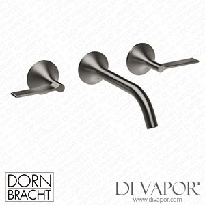 Dornbracht Vaia Wall-Mounted Basin Mixer without Pop-Up Waste - Brushed Dark Platinum 36 712 819-99 Spare Parts