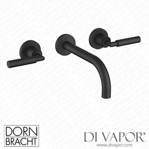 Dornbracht Tara Wall-Mounted Basin Mixer without Pop-Up Waste - Matte Black 36 712 882-33 Spare Parts