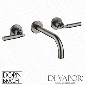 Dornbracht Tara Wall-Mounted Basin Mixer without Pop-Up Waste - Brushed Dark Platinum 36 712 882-99 Spare Parts