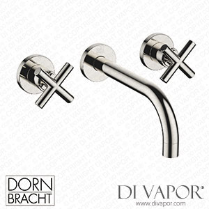 Dornbracht Tara Wall-Mounted Basin Mixer without Pop-Up Waste - Platinum 36 712 892-08 Spare Parts