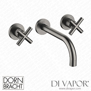 Dornbracht Tara Wall-Mounted Basin Mixer without Pop-Up Waste - Brushed Dark Platinum 36 712 892-99 Spare Parts