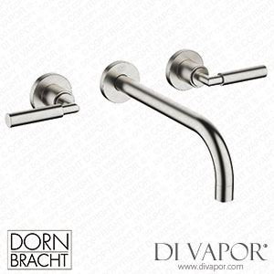 Dornbracht Tara Wall-Mounted Basin Mixer without Pop-Up Waste - Brushed Platinum 36 717 882-06 Spare Parts