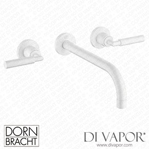 Dornbracht Tara Wall-Mounted Basin Mixer without Pop-Up Waste - Matte White 36 717 882-10 Spare Parts