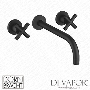 Dornbracht Tara Wall-Mounted Basin Mixer without Pop-Up Waste - Matte Black 36 717 892-33 Spare Parts
