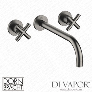 Dornbracht Tara Wall-Mounted Basin Mixer without Pop-Up Waste - Brushed Dark Platinum 36 717 892-99 Spare Parts
