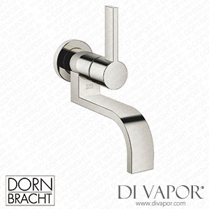 Dornbracht Mem Wall-Mounted Single-Lever Basin Mixer without Pop-Up Waste - Platinum 36 805 782-08 Spare Parts