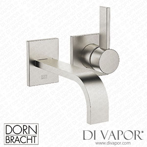 Dornbracht Mem Wall-Mounted Single-Lever Basin Mixer without Pop-Up Waste - Brushed Platinum 36 860 782-06 Spare Parts