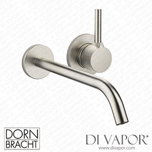 Dornbracht Meta Wall-Mounted Single-Lever Basin Mixer without Pop-Up Waste - Brushed Platinum 36 861 660-06 Spare Parts