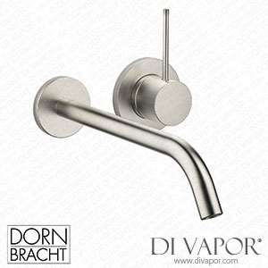 Dornbracht Meta Meta Slim Wall-Mounted Single-Lever Basin Mixer without Pop-Up Waste - Brushed Platinum 36 861 662-06 Spare Parts