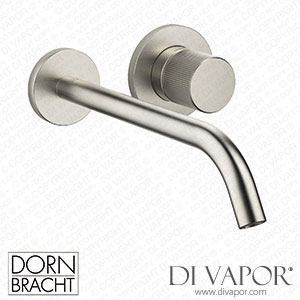 Dornbracht Meta Meta Pure Wall-Mounted Single-Lever Basin Mixer without Pop-Up Waste - Brushed Platinum 36 861 664-06 Spare Parts