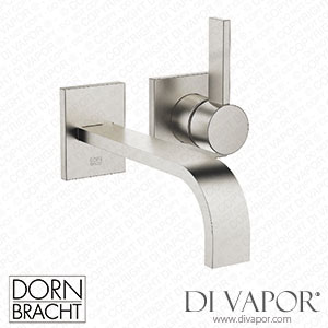 Dornbracht Mem Wall-Mounted Single-Lever Basin Mixer without Pop-Up Waste - Brushed Platinum 36 861 782-06 Spare Parts