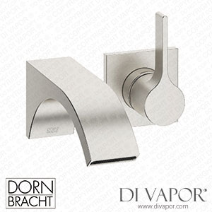 Dornbracht Cyo Wall-Mounted Single-Lever Basin Mixer without Pop-Up Waste - Brushed Platinum 36 861 811-06 Spare Parts