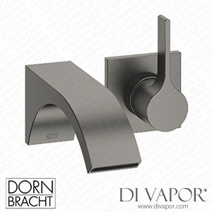 Dornbracht Cyo Wall-Mounted Single-Lever Basin Mixer without Pop-Up Waste - Brushed Dark Platinum 36 861 811-99 Spare Parts