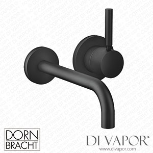Dornbracht Meta Wall-Mounted Single-Lever Basin Mixer with Individual Rosettes - Matte Black 36 862 660-33 Spare Parts