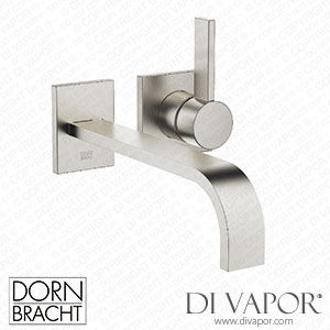 Dornbracht Mem Wall-Mounted Single-Lever Basin Mixer without Pop-Up Waste - Brushed Platinum 36 862 782-06 Spare Parts