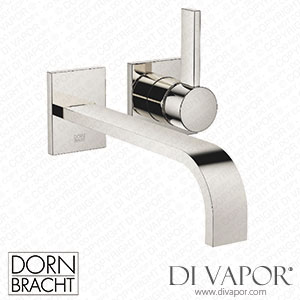 Dornbracht Mem Wall-Mounted Single-Lever Basin Mixer without Pop-Up Waste - Platinum 36 862 782-08 Spare Parts