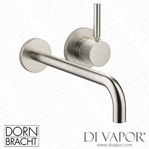 Dornbracht Meta Wall-Mounted Single-Lever Basin Mixer with Individual Rosettes - Brushed Platinum 36 863 660-06 Spare Parts