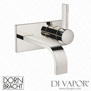 Dornbracht Mem Wall-Mounted Single-Lever Basin Mixer with Cover Plate without Pop-Up Waste - Platinum 36 863 782-08 Spare Parts