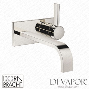 Dornbracht Mem Wall-Mounted Single-Lever Basin Mixer with Cover Plate without Pop-Up Waste - Platinum 36 865 782-08 Spare Parts