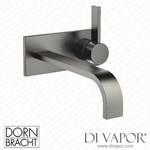 Dornbracht Mem Wall-Mounted Single-Lever Basin Mixer with Cover Plate without Pop-Up Waste - Brushed Dark Platinum 36 865 782-99 Spare Parts