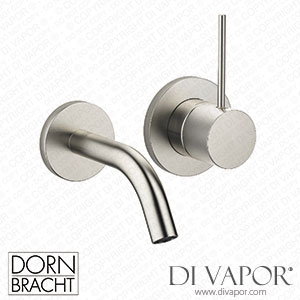 Dornbracht Meta Meta Slim Wall-Mounted Single-Lever Basin Mixer without Pop-Up Waste - Brushed Platinum 36 867 662-06 Spare Parts