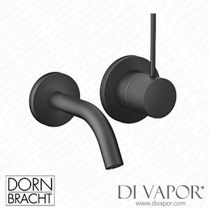 Dornbracht Meta Meta Slim Wall-Mounted Single-Lever Basin Mixer without Pop-Up Waste - Matte Black 36 867 662-33 Spare Parts