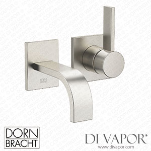 Dornbracht Mem Wall-Mounted Single-Lever Basin Mixer without Pop-Up Waste - Brushed Platinum 36 867 782-06 Spare Parts