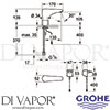 Grohe 36018000 Spare Diagram