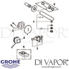 Grohe Europlus E Infrared Electronic Basin Mixer Tap Spares
