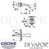 Grohe Ondus Digital Tap Dimensions