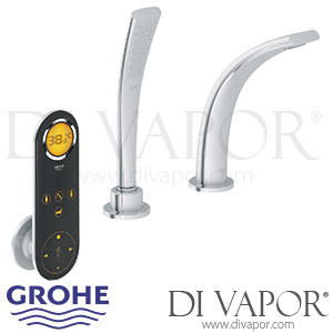 Grohe 36047000 Ondus Digital 2-Hole Bath/Shower Combination Spare Parts