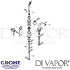 Grohe Ondus Digital 2-Hole Bath Shower Combination Spares