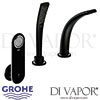 Grohe Ondus Digital 2-Hole Bath Shower Combination Spare Part