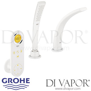 Grohe 36047LS0 Ondus Digital 2-Hole Bath/Shower Combination Spare Parts