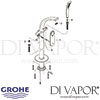 Grohe Ondus Digital Bath Shower Mixer Spares