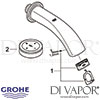Grohe Ondus Digital Bath Spout Spares