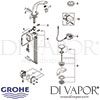 Grohe Ondus Digital Bathroom Tap Spares