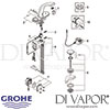 Grohe Ondus Digital Basin Mixer Tap Spares