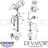 Grohe Ondus Digital Basin Mixer Tap Spares