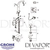 Grohe Ondus Digital Basin Mixer Spares
