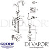 Grohe Ondus Digital Basin Mixer Spares
