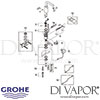 Grohe Essence E Infra-Red Electronic Basin Mixer Spares