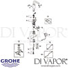 Grohe Essence E Infra-Red Electronic Basin Tap Spares